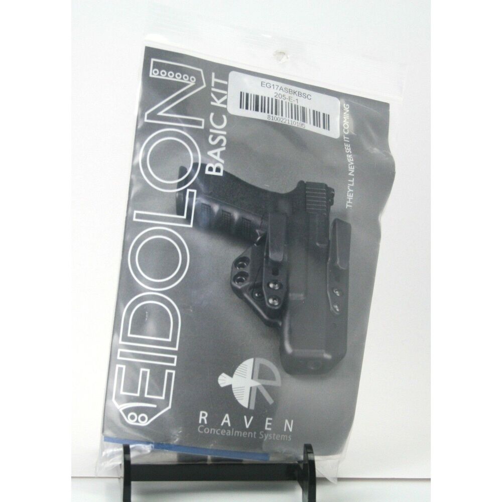 Raven Concealment Systems Eidolon Basic Kit Glock 19 23 32 IWB Holster Black